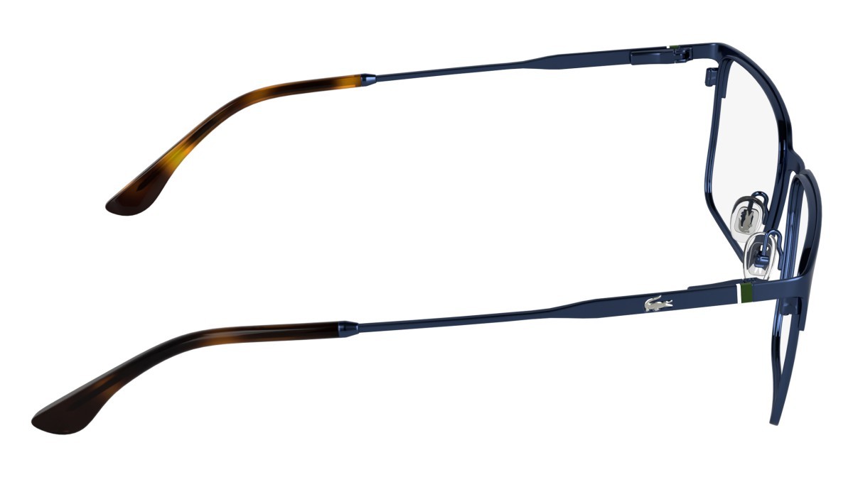 Eyeglasses Lacoste L2321 (424) color matte blue shape rectangle 