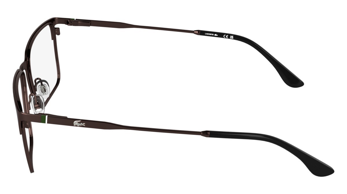 Eyeglasses Lacoste L2321 (601) color matte burgundy shape rectangle 