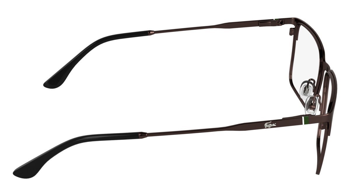 Eyeglasses Lacoste L2321 (601) color matte burgundy shape rectangle 