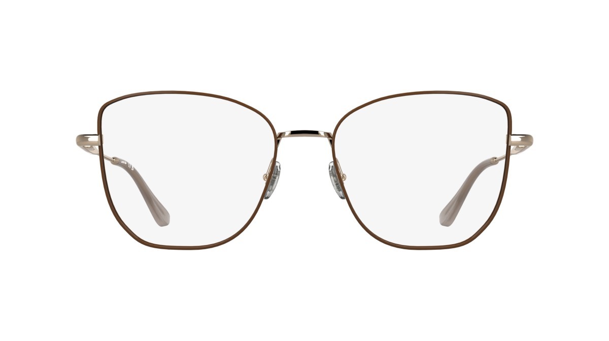 Eyeglasses Lacoste L2323 (770) color rose gold/brown shape rectangle 