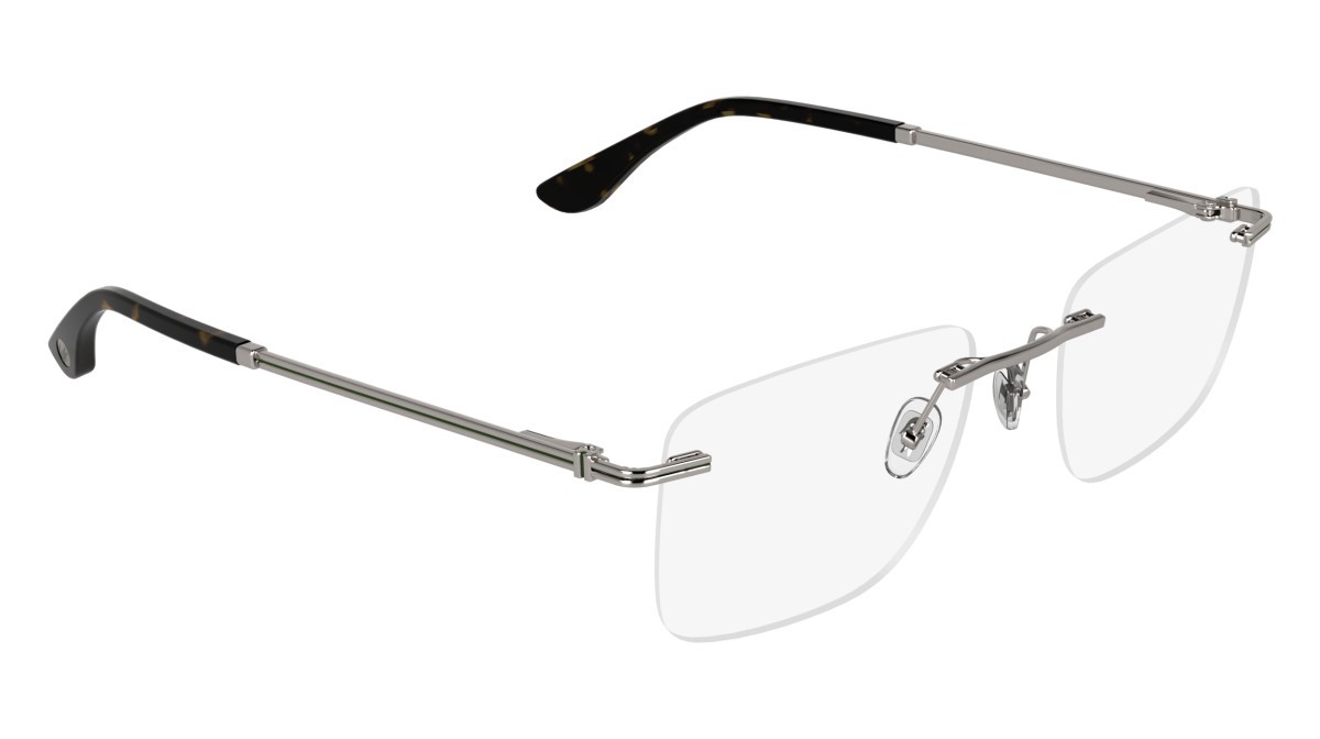 Occhiali da vista Lacoste L2324 (033) colore light gunmetal forma rettangolare 