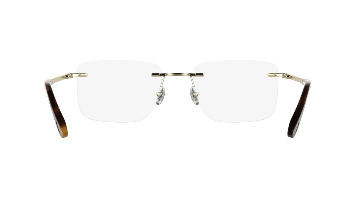 Eyeglasses Lacoste L2324 (713) color matte gold shape rectangle 