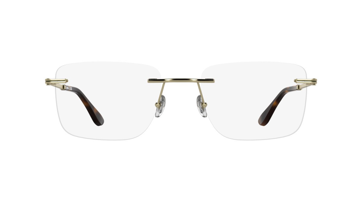 Eyeglasses Lacoste L2324 (713) color matte gold shape rectangle 