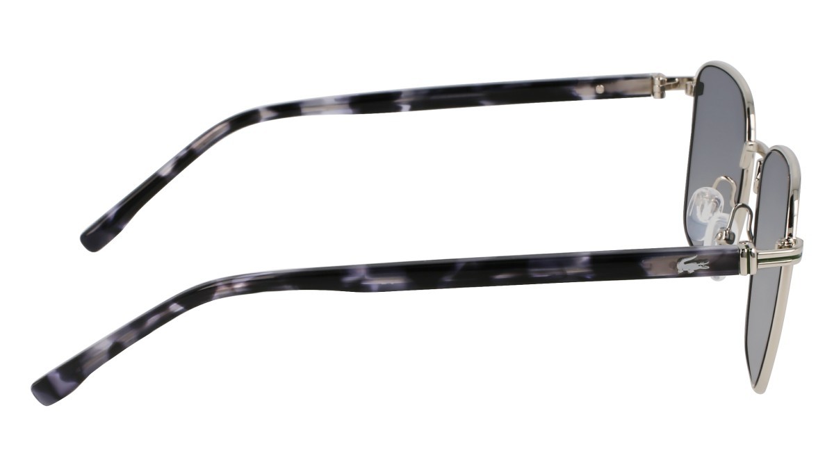 Sonnenbrillen Lacoste L265S N (038) farbe light gunmetal form rechteckig 