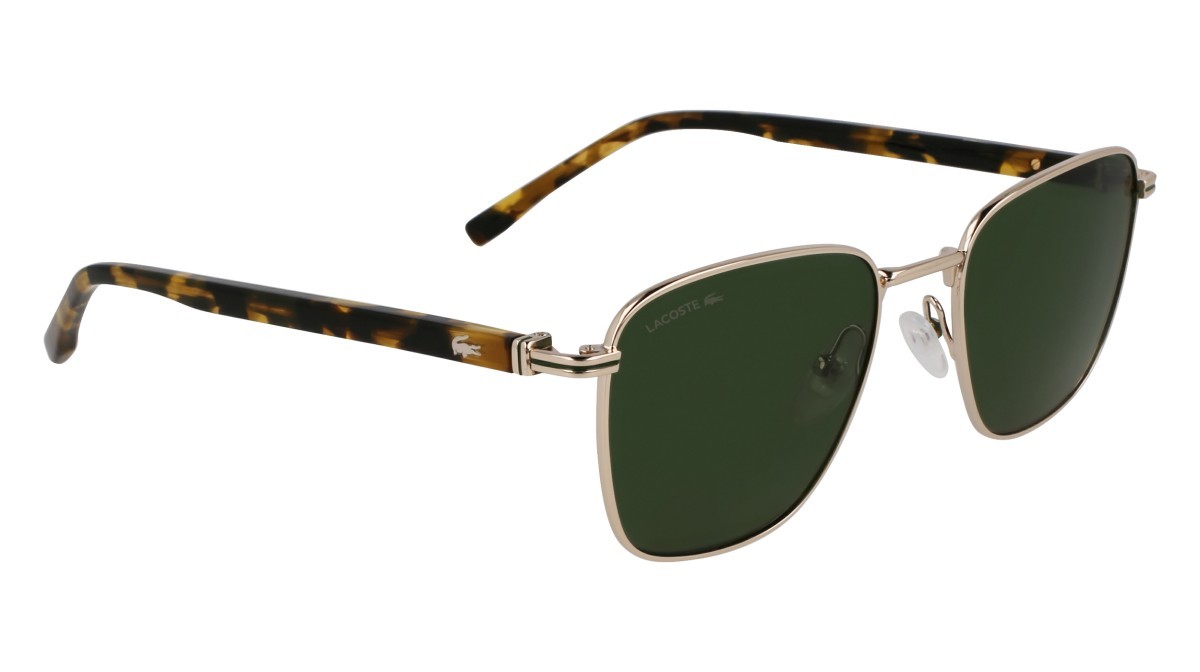 Sunglasses Lacoste L265S N (712) color light gold shape rectangle 