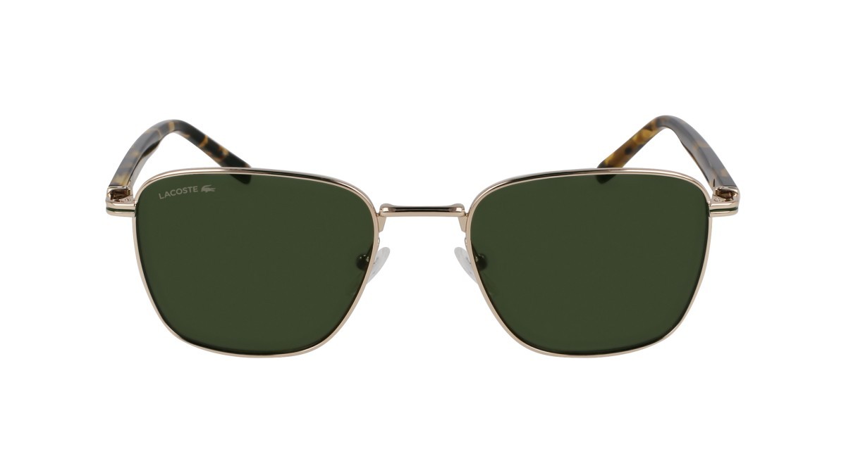 Sunglasses Lacoste L265S N (712) color light gold shape rectangle 