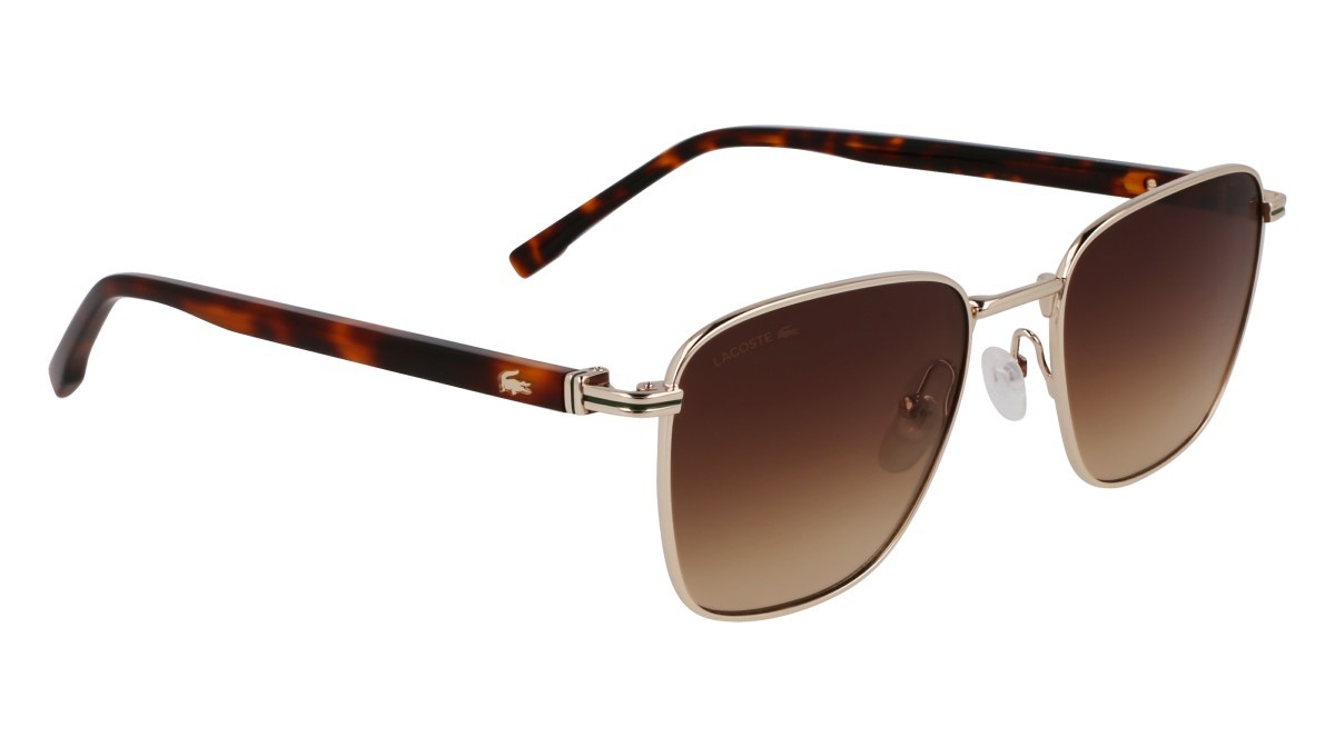 Sonnenbrillen Lacoste L265S N (714) farbe gold form rechteckig 