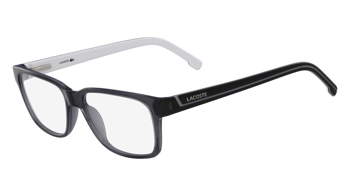 Eyeglasses Lacoste L2692 N (035) color transparent grey shape rectangle 