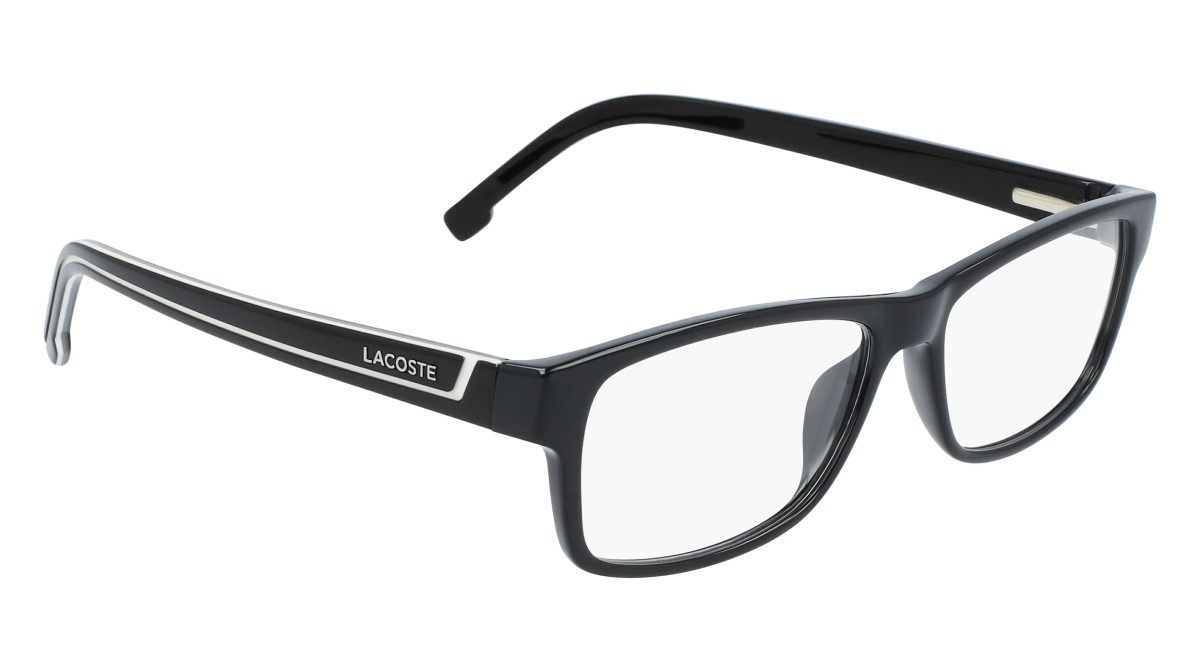 Eyeglasses Lacoste L2707 ON (001) color black shape rectangle 