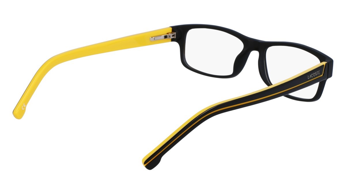 Eyeglasses Lacoste L2707 ON (002) color matte black shape rectangle 