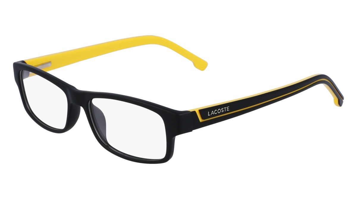 Eyeglasses Lacoste L2707 ON (002) color matte black shape rectangle 