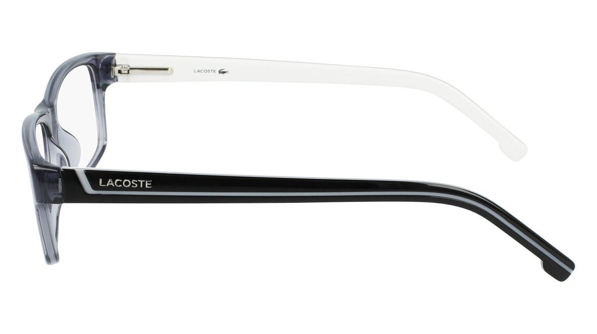 Eyeglasses Lacoste L2707 ON (035) color grey shape rectangle 