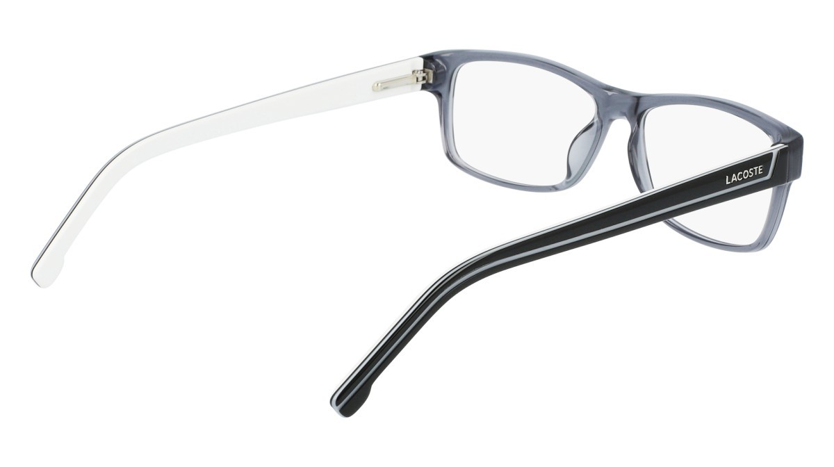 Eyeglasses Lacoste L2707 ON (035) color grey shape rectangle 