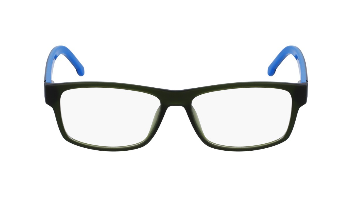 Eyeglasses Lacoste L2707 ON (275) color khaki / havana/blue shape rectangle 