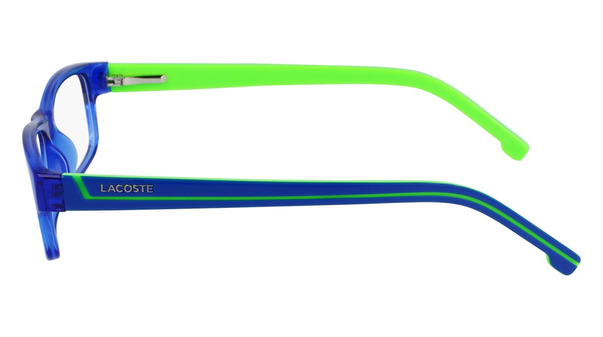 Eyeglasses Lacoste L2707 ON (454) color blue/green shape rectangle 