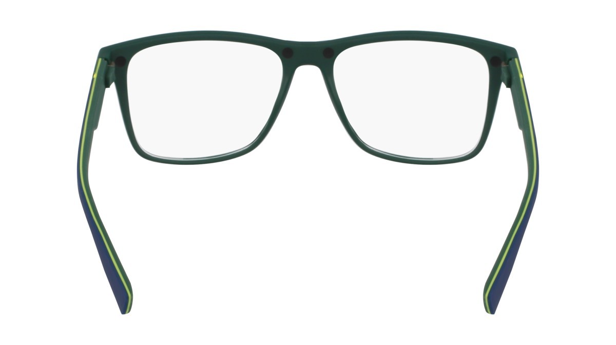 Eyeglasses Lacoste L2707MAG-SET N (301) color green shape rectangle lenses solid blue