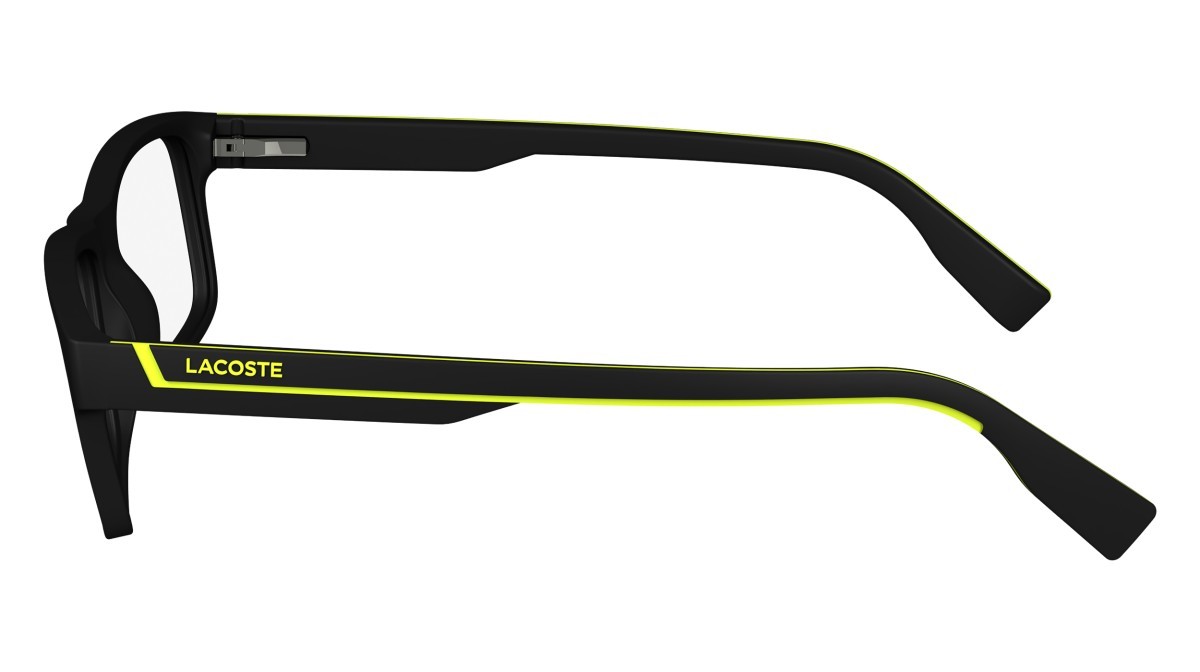 Occhiali da vista Lacoste L2707N (002) colore matte black forma rettangolare 