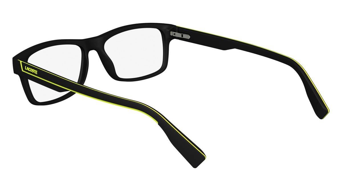 Occhiali da vista Lacoste L2707N (002) colore matte black forma rettangolare 
