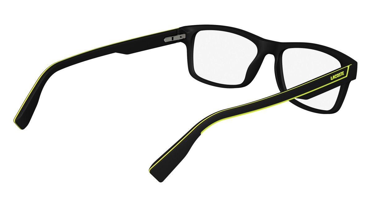 Occhiali da vista Lacoste L2707N (002) colore matte black forma rettangolare 