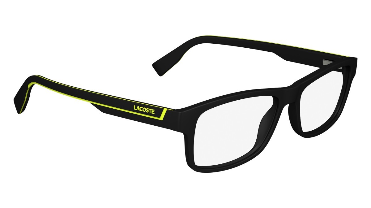 Occhiali da vista Lacoste L2707N (002) colore matte black forma rettangolare 