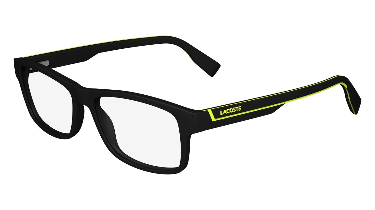 Occhiali da vista Lacoste L2707N (002) colore matte black forma rettangolare 