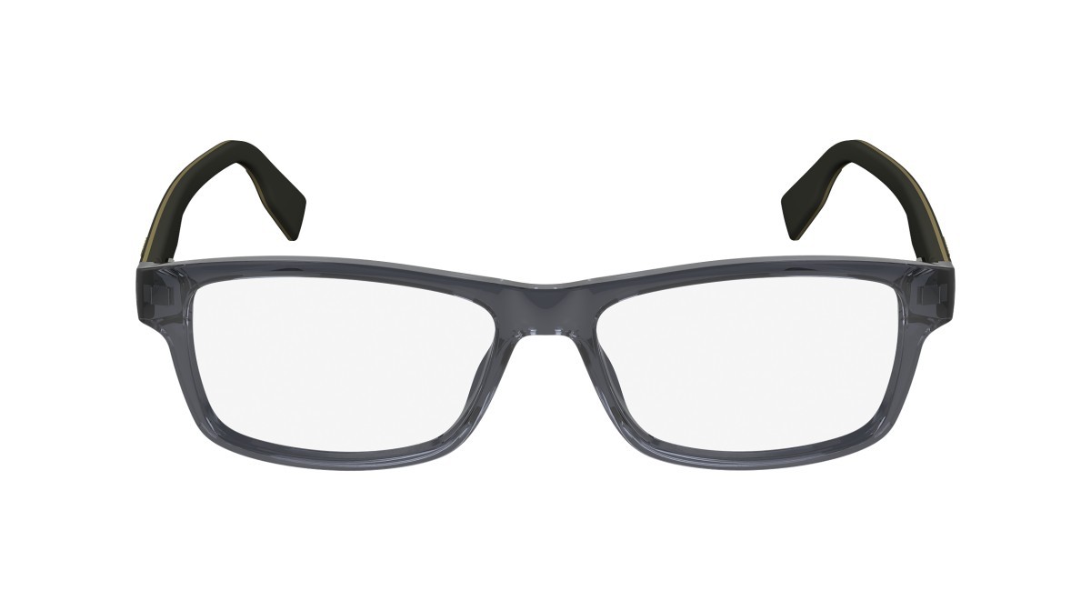Eyeglasses Lacoste L2707N (035) color transparent grey shape rectangle 