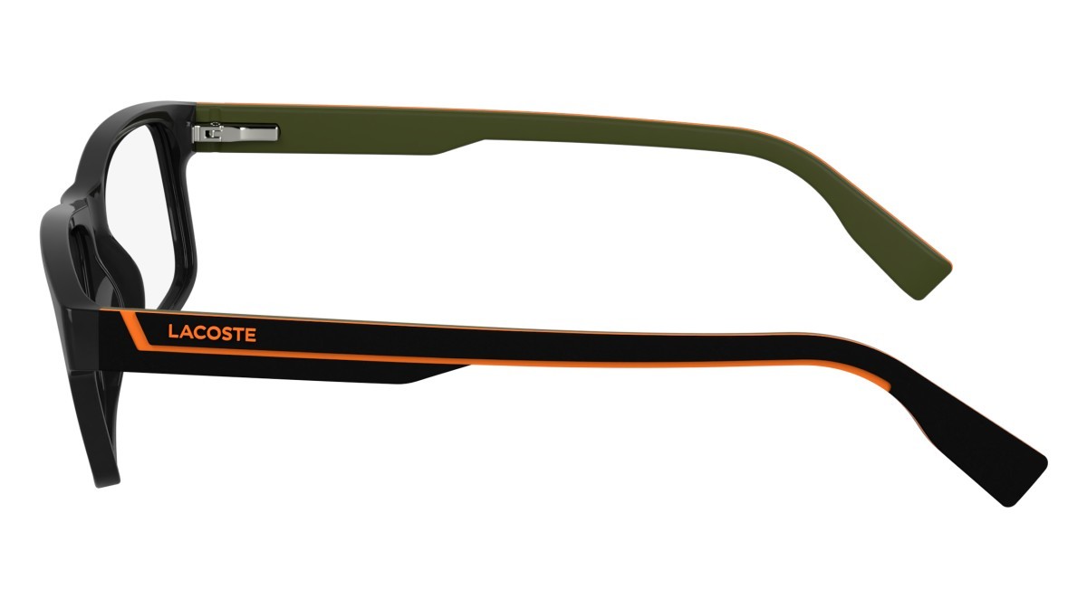 Eyeglasses Lacoste L2707N N (001) color black shape rectangle 
