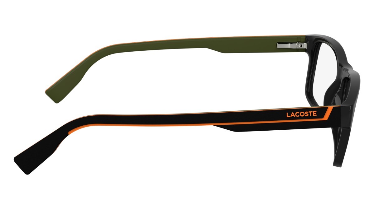 Eyeglasses Lacoste L2707N N (001) color black shape rectangle 
