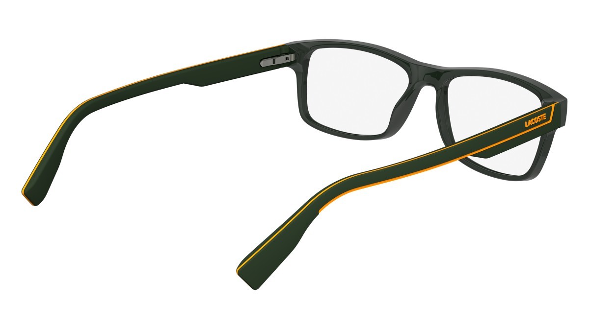 Occhiali da vista Lacoste L2707N N (301) colore matte green forma rettangolare 