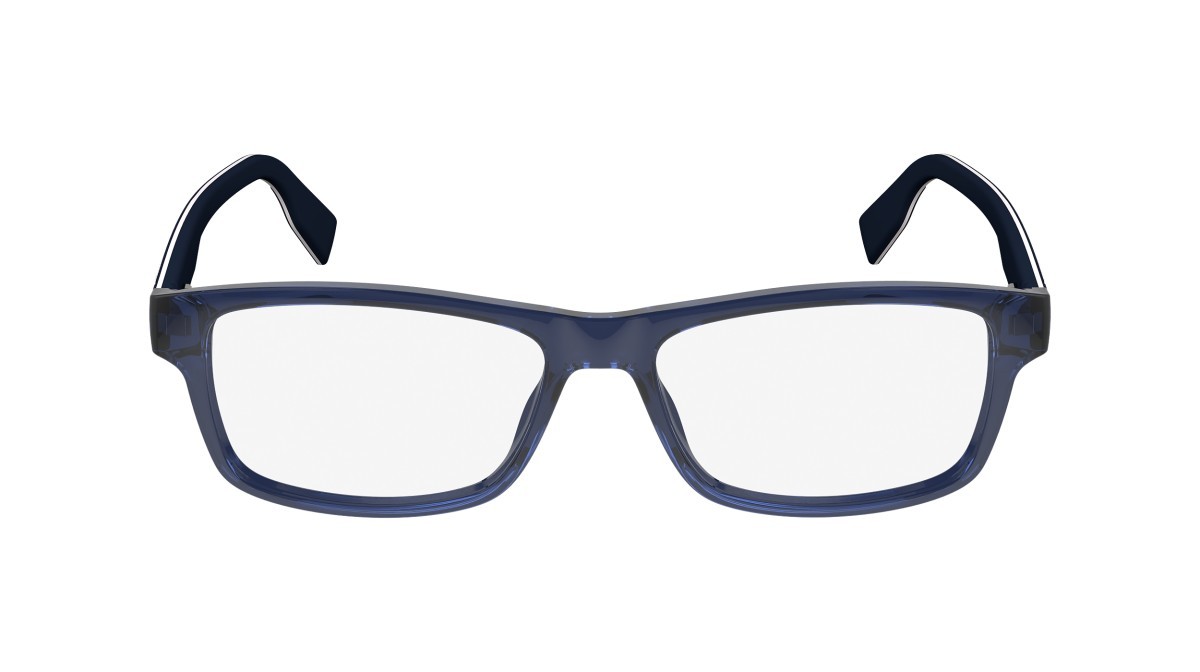 Eyeglasses Lacoste L2707N N (400) color blue avio shape rectangle 