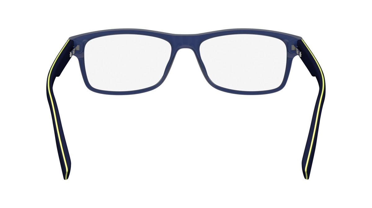 Eyeglasses Lacoste L2707N N (424) color matte blue shape rectangle 