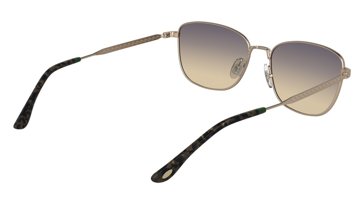 Sunglasses Lacoste L270S (770) color rose gold shape rectangle lenses gradient violet/rose