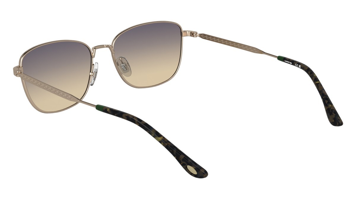 Sunglasses Lacoste L270S N (770) color rose gold shape rectangle 