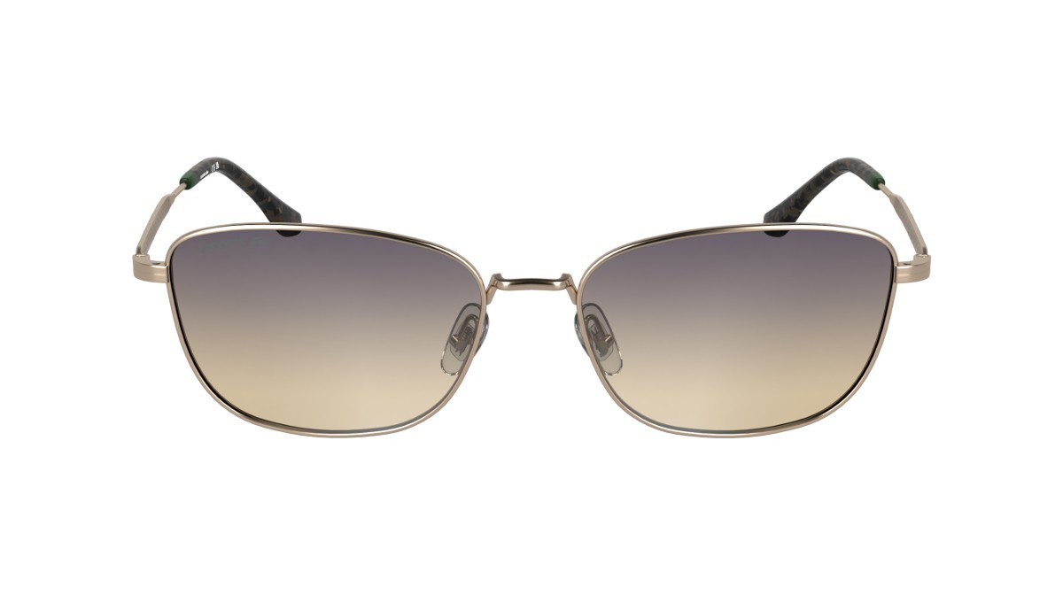 Sunglasses Lacoste L270S N (770) color rose gold shape rectangle 