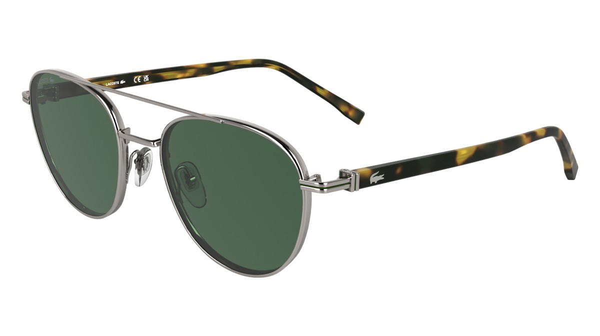 Sunglasses Lacoste L271S N (033) color gunmetal shape rectangle 