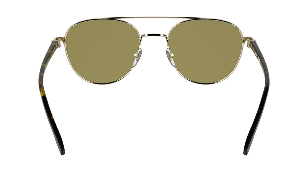 Sunglasses Lacoste L271S N (714) color gold shape rectangle 