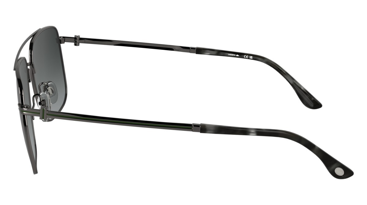 Sunglasses Lacoste L272S N (035) color dark gunmetal shape rectangle 
