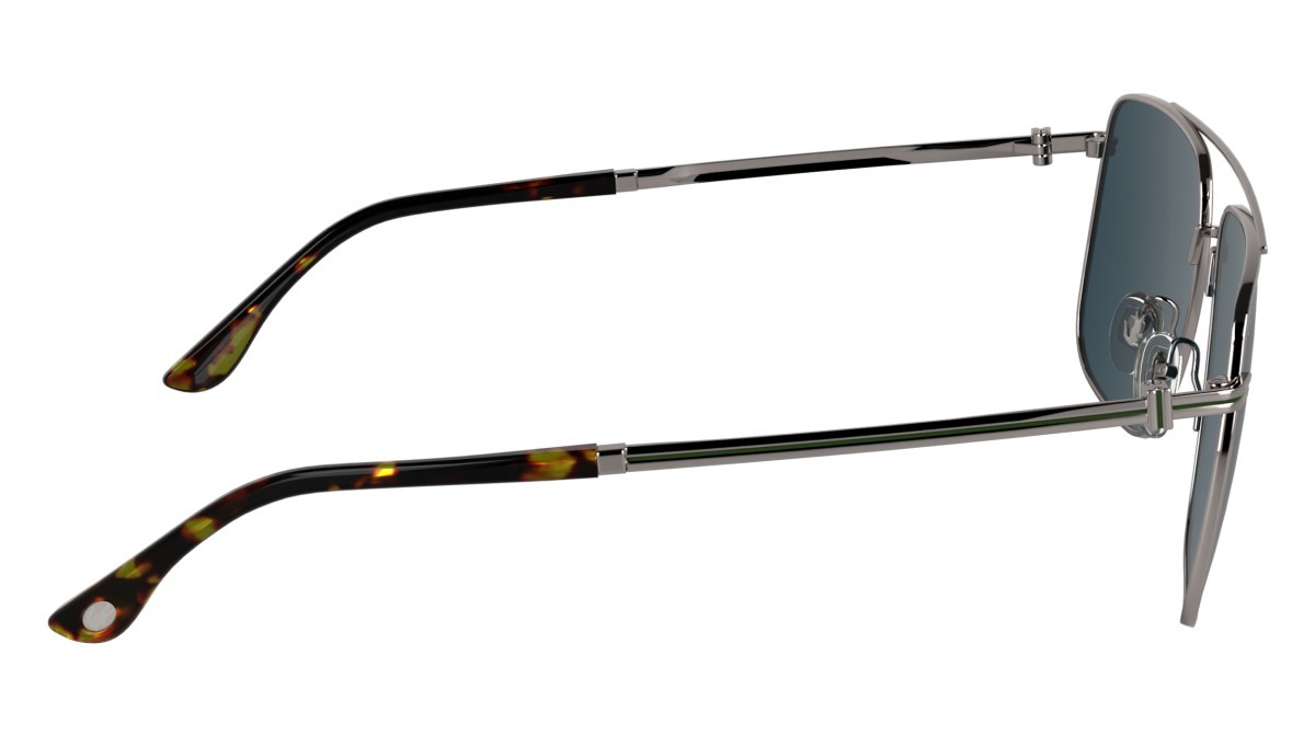 Sunglasses Lacoste L272S N (038) color light gunmetal shape rectangle 