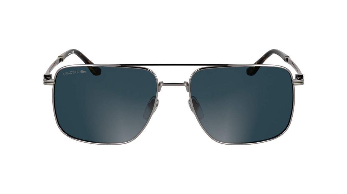 Sunglasses Lacoste L272S N (038) color light gunmetal shape rectangle 