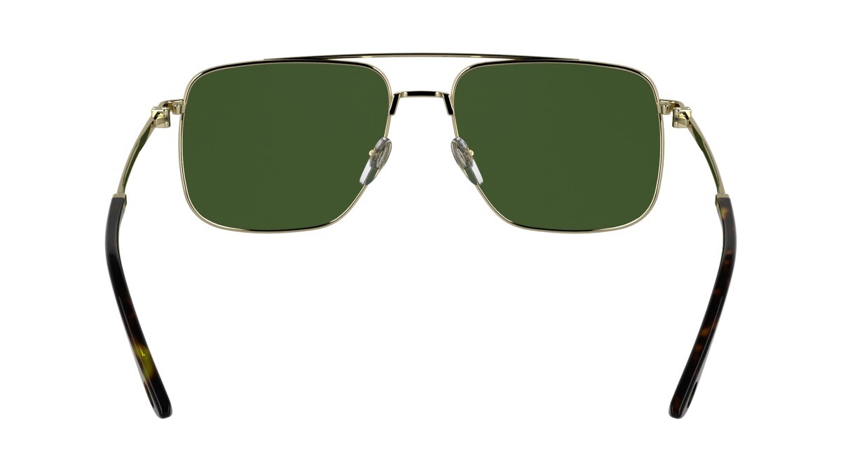 Sunglasses Lacoste L272S N (714) color gold shape rectangle 