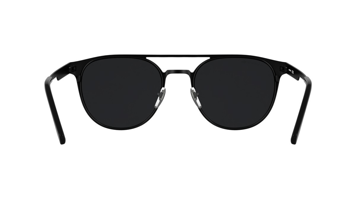 Sunglasses Lacoste L275S (002) color matte black shape round lenses solid grey