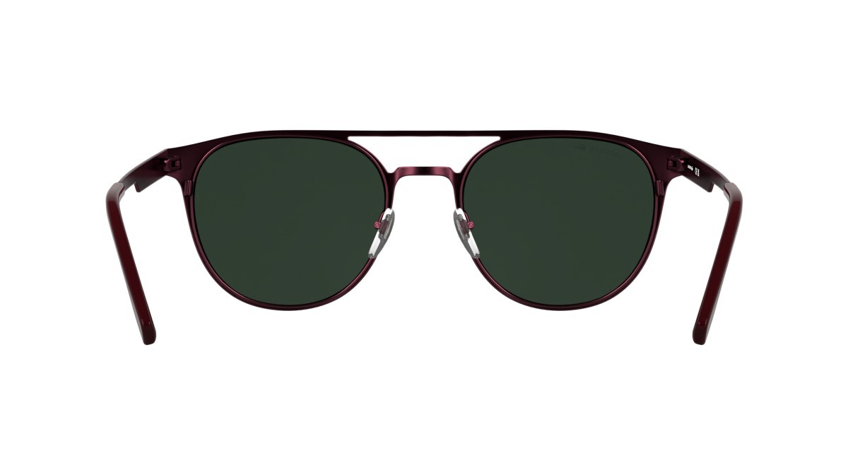 Sunglasses Lacoste L275S (601) color matte burgundy shape round lenses solid wine