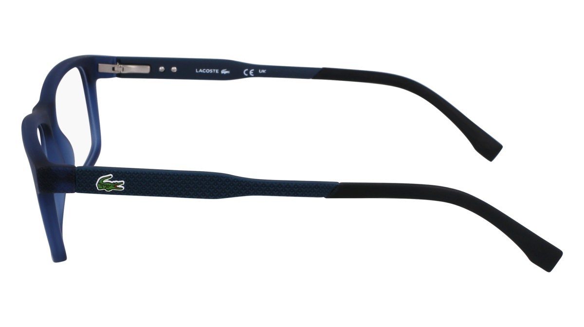 Occhiali da vista Lacoste L2876 (410) colore transparent avio forma rettangolare 
