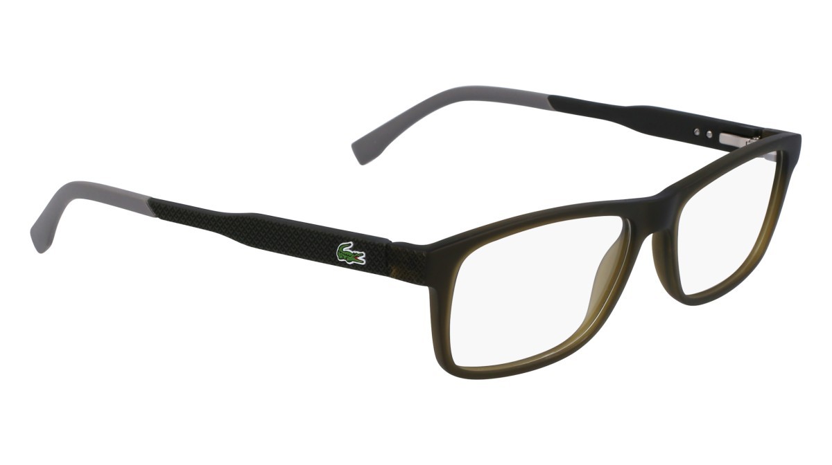 Eyeglasses Lacoste L2876 N (275) color transparent khaki shape rectangle 