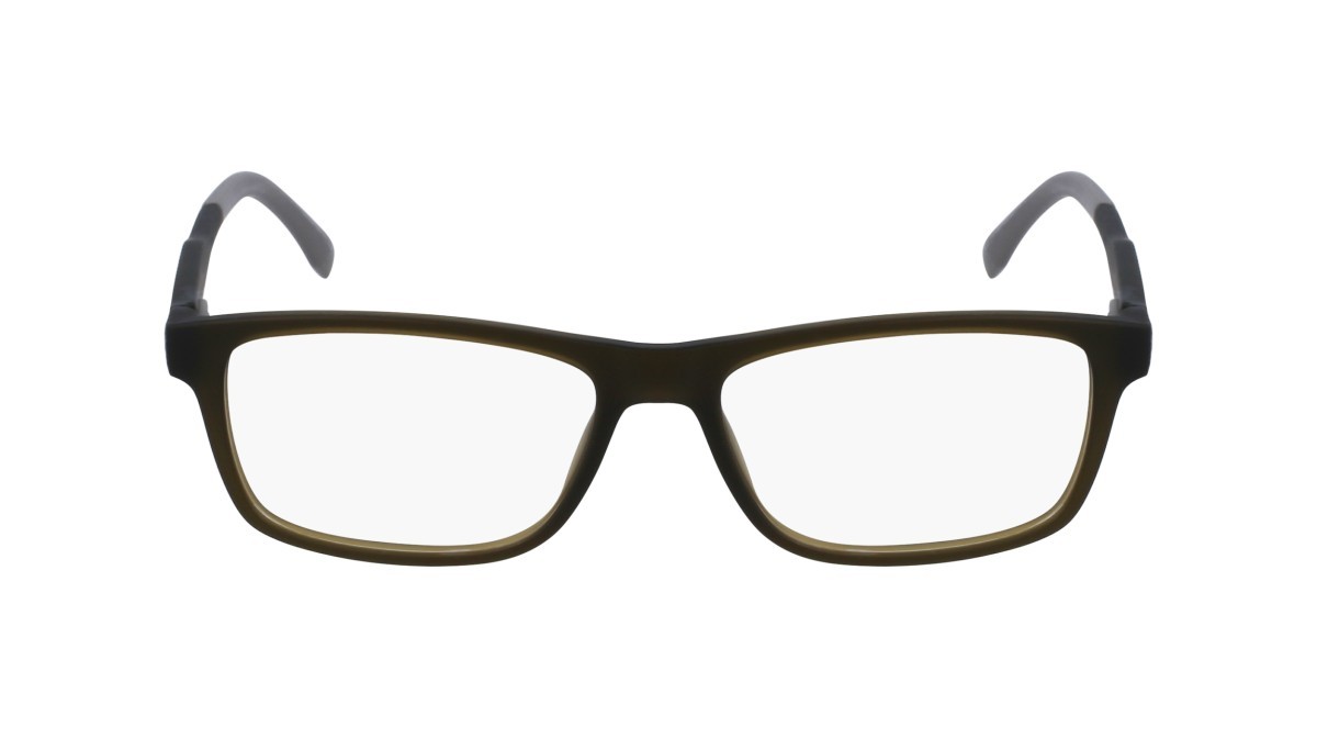 Eyeglasses Lacoste L2876 N (275) color transparent khaki shape rectangle 