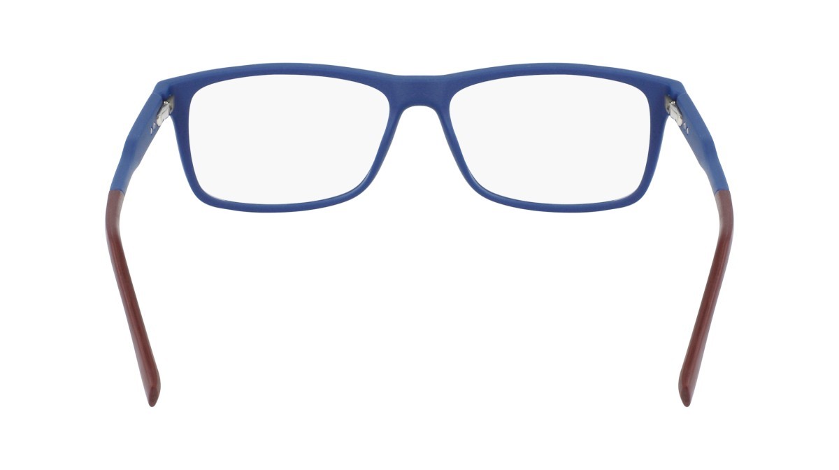 Eyeglasses Lacoste L2876 N (424) color blue matte shape rectangle 