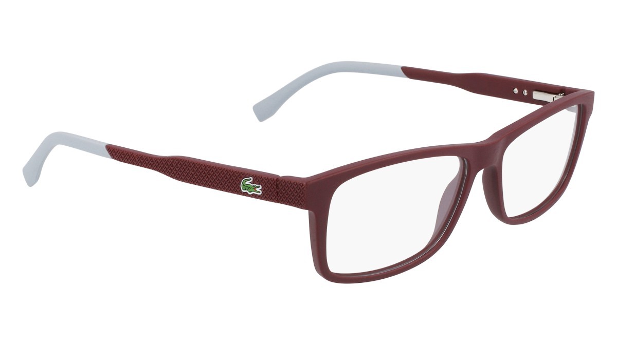 Brillen Lacoste L2876 N (604) farbe burgundy matte form rechteckig 