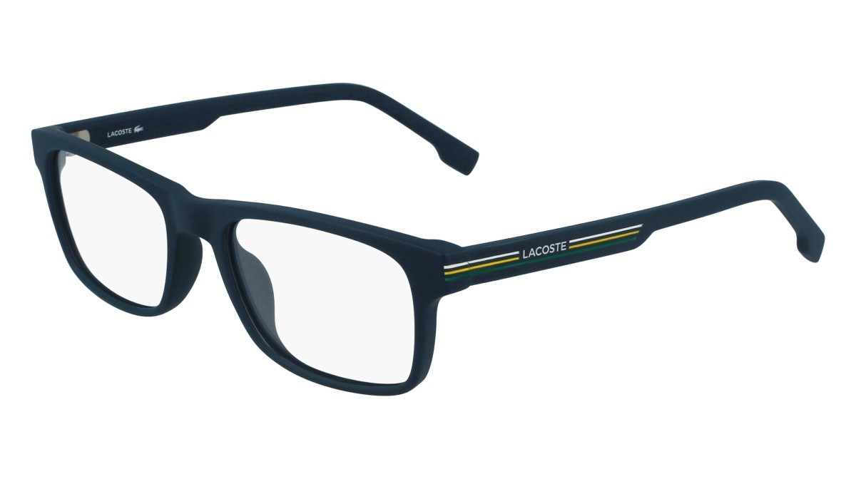 Occhiali da vista Lacoste L2886 N (401) colore matte blue forma rettangolare 