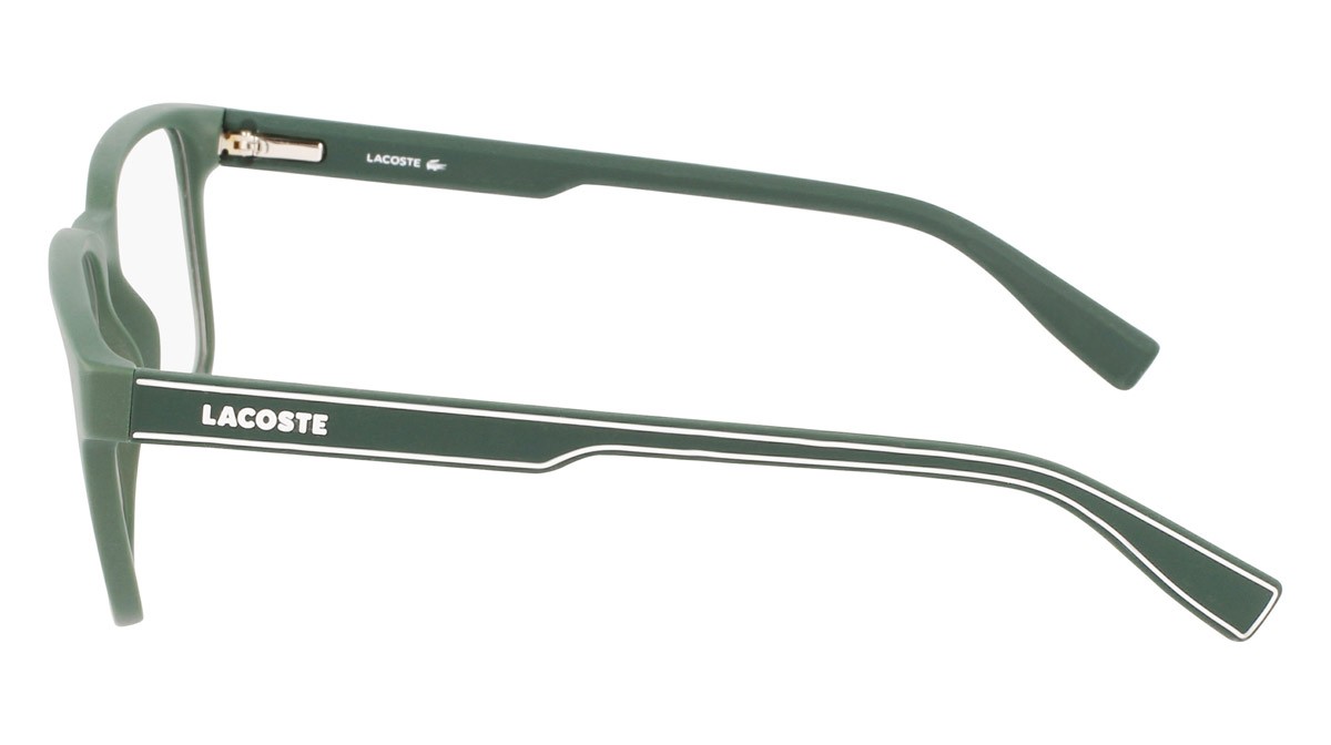 Brillen Lacoste L2895 (301) farbe matte green form rechteckig 
