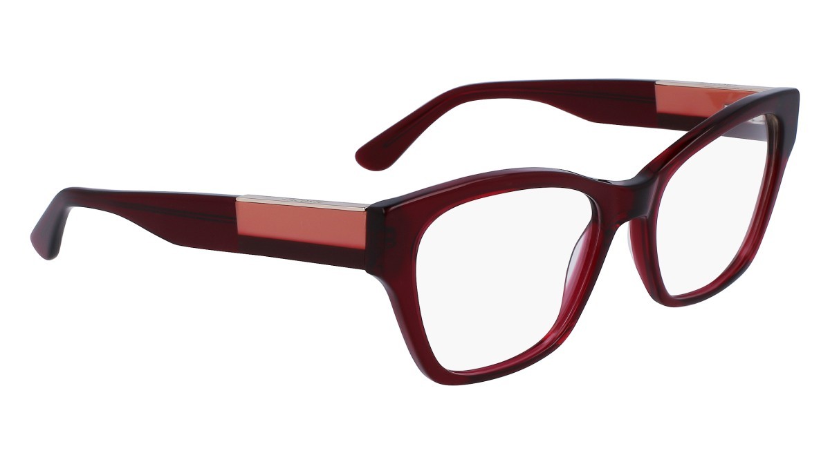 Brillen Lacoste L2919 (603) farbe dark red form cat-eye 